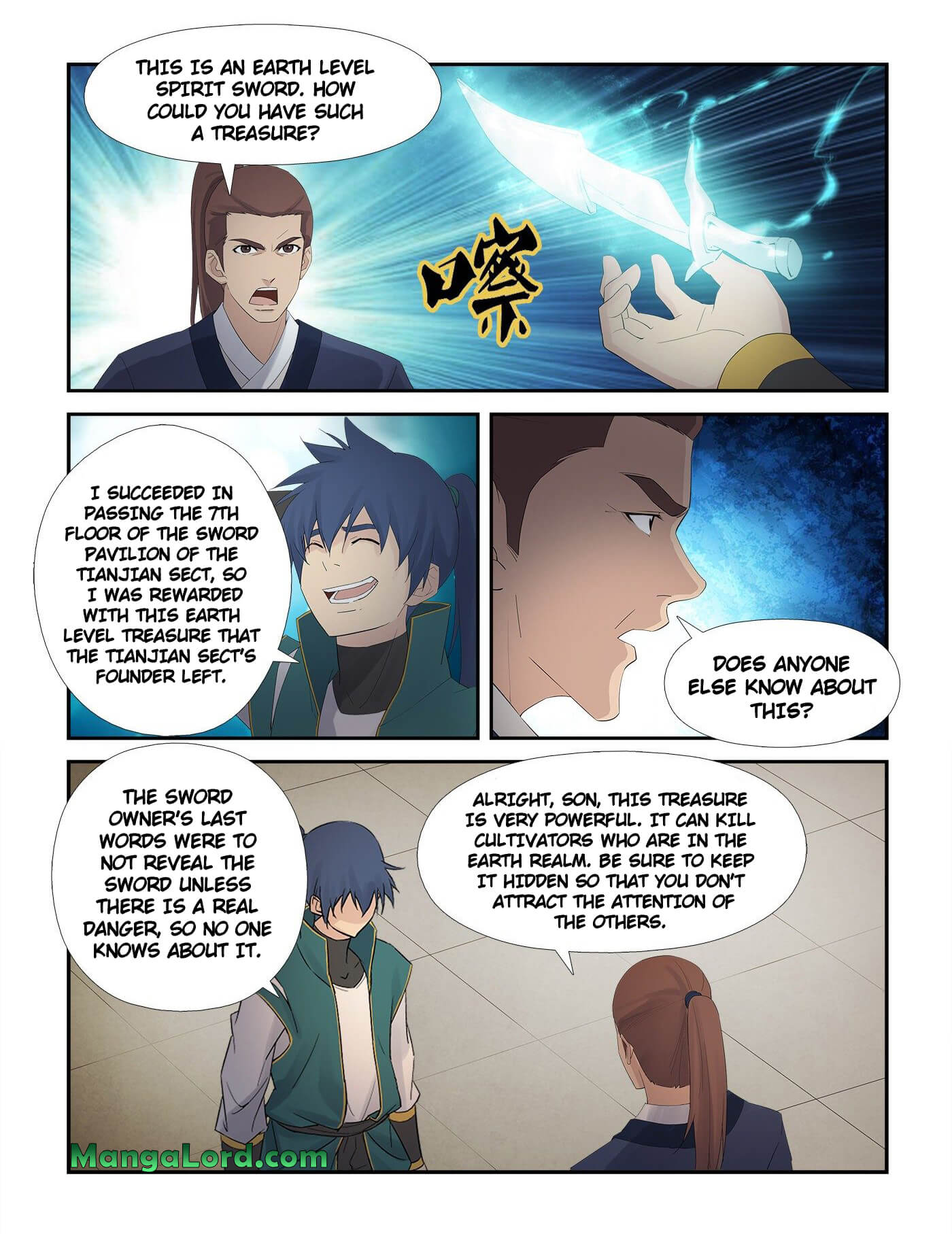 Heaven Defying Sword chapter 229 page 8