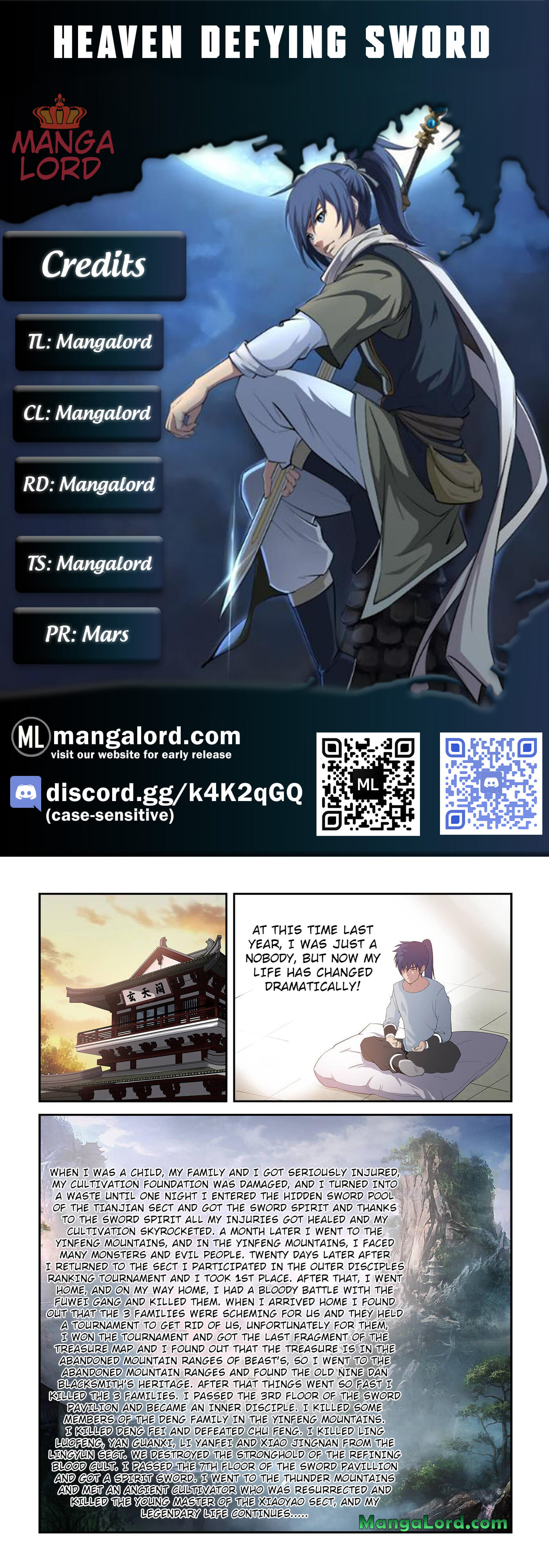 Heaven Defying Sword chapter 232 page 1