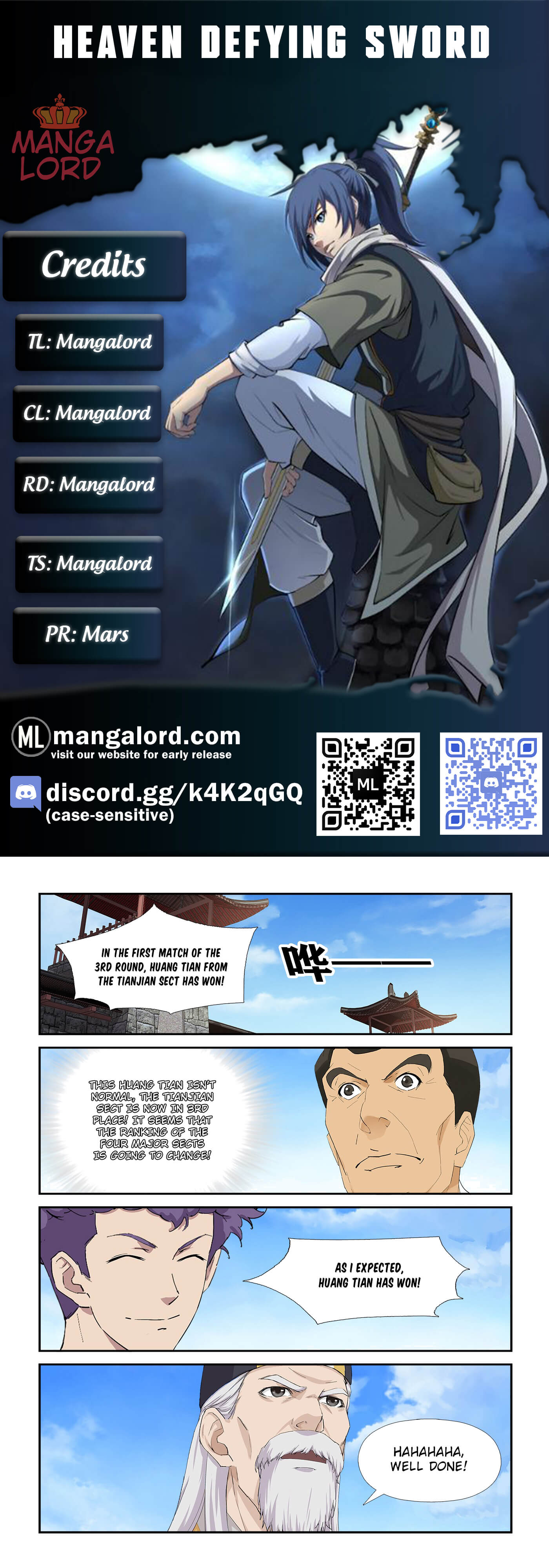 Heaven Defying Sword chapter 240 page 1