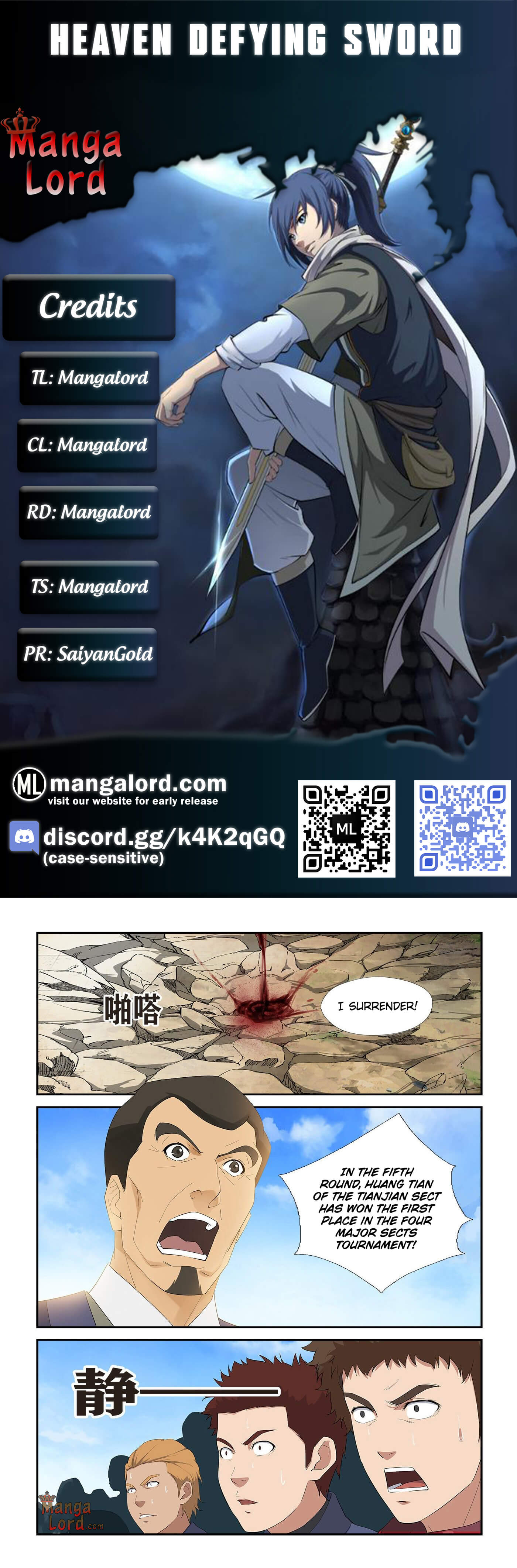 Heaven Defying Sword chapter 245 page 1