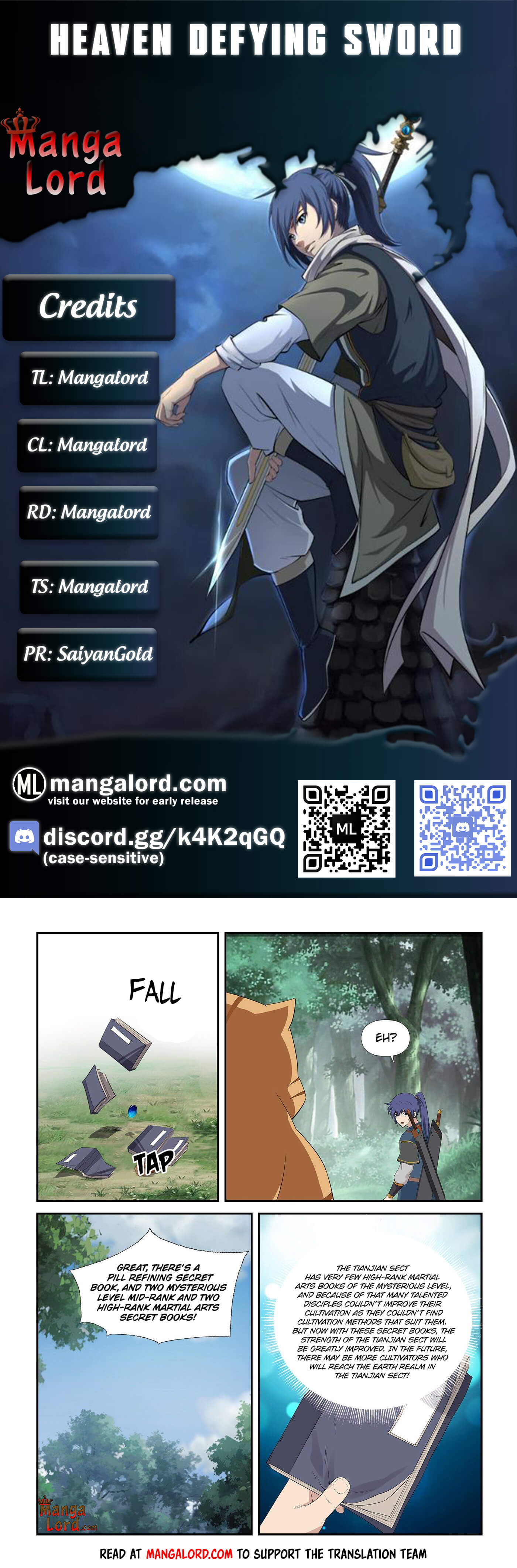 Heaven Defying Sword chapter 255 page 1
