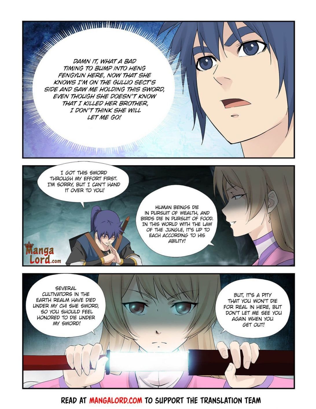 Heaven Defying Sword chapter 258 page 10