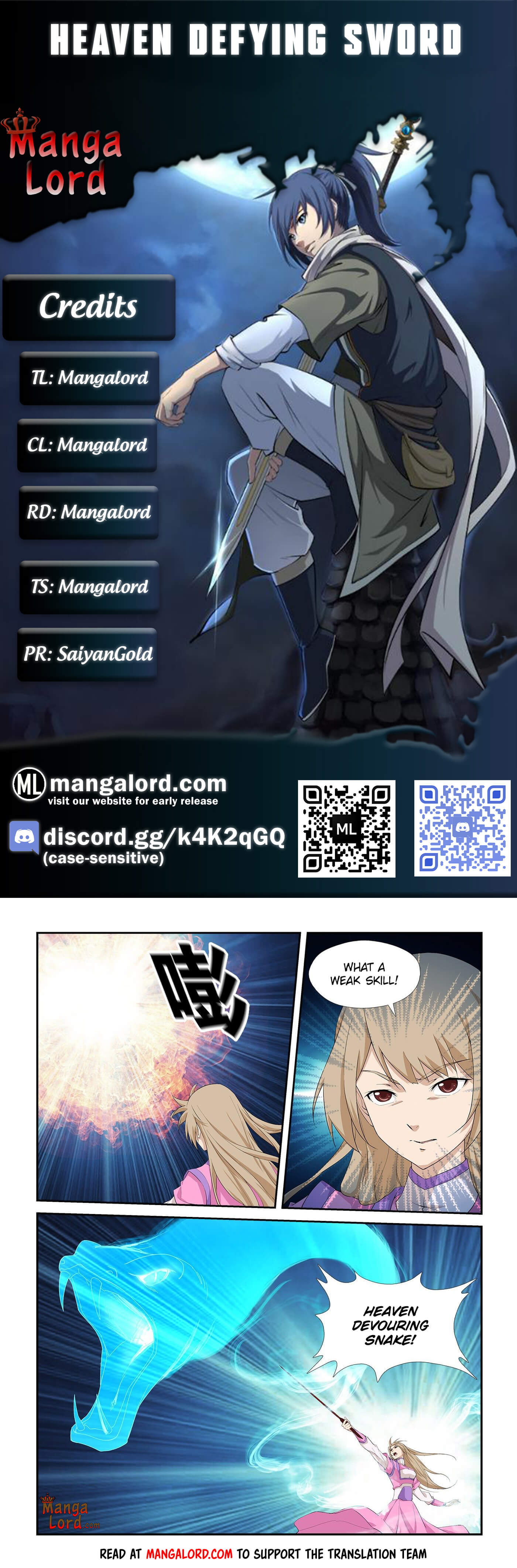 Heaven Defying Sword chapter 259 page 1