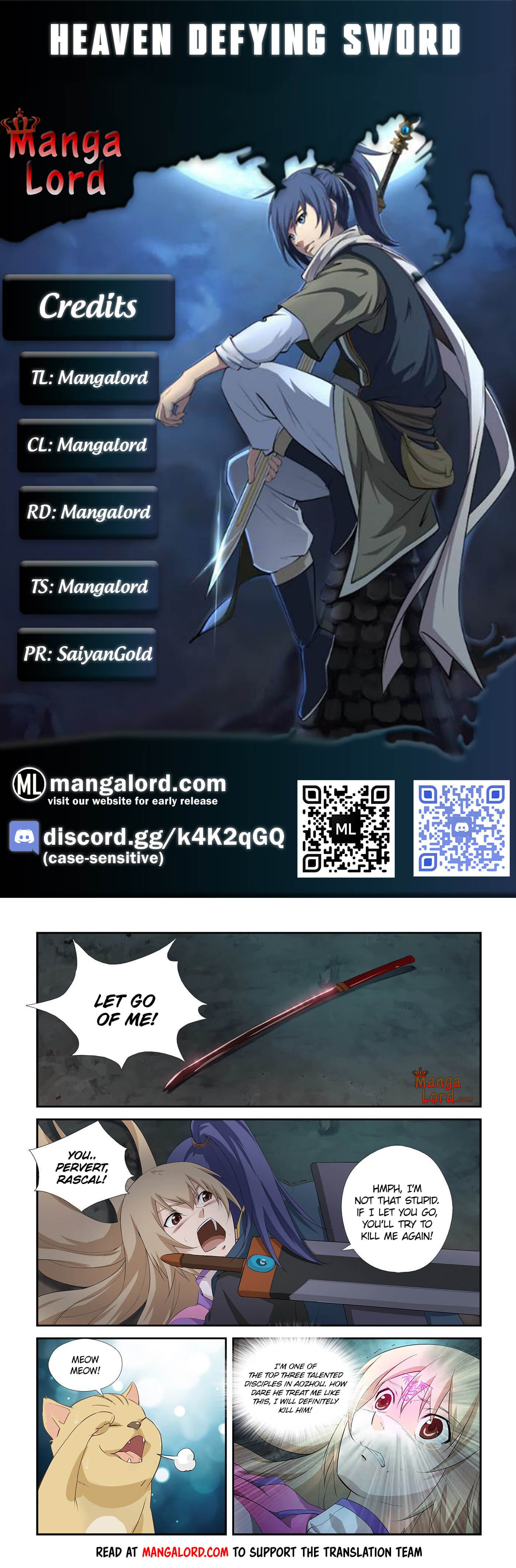 Heaven Defying Sword chapter 260 page 1