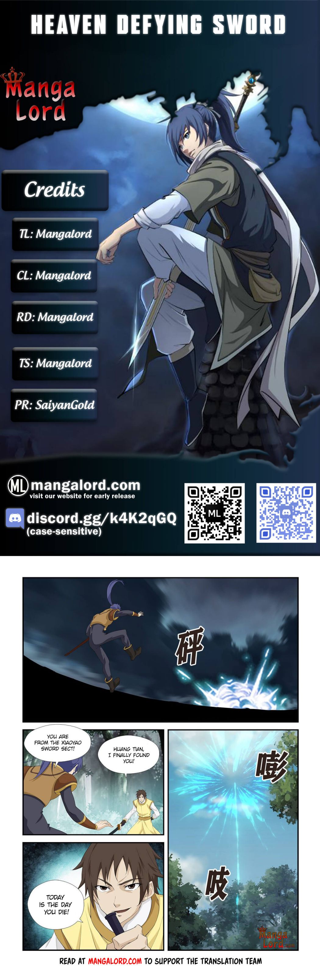 Heaven Defying Sword chapter 262 page 1