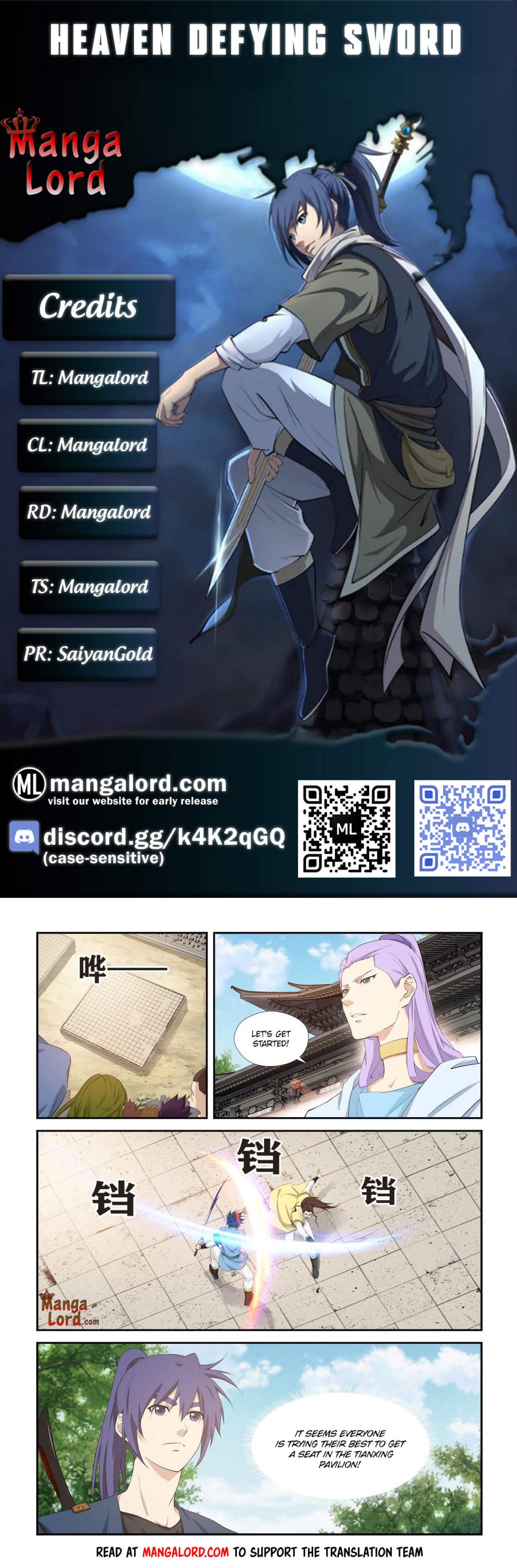 Heaven Defying Sword chapter 266 page 1
