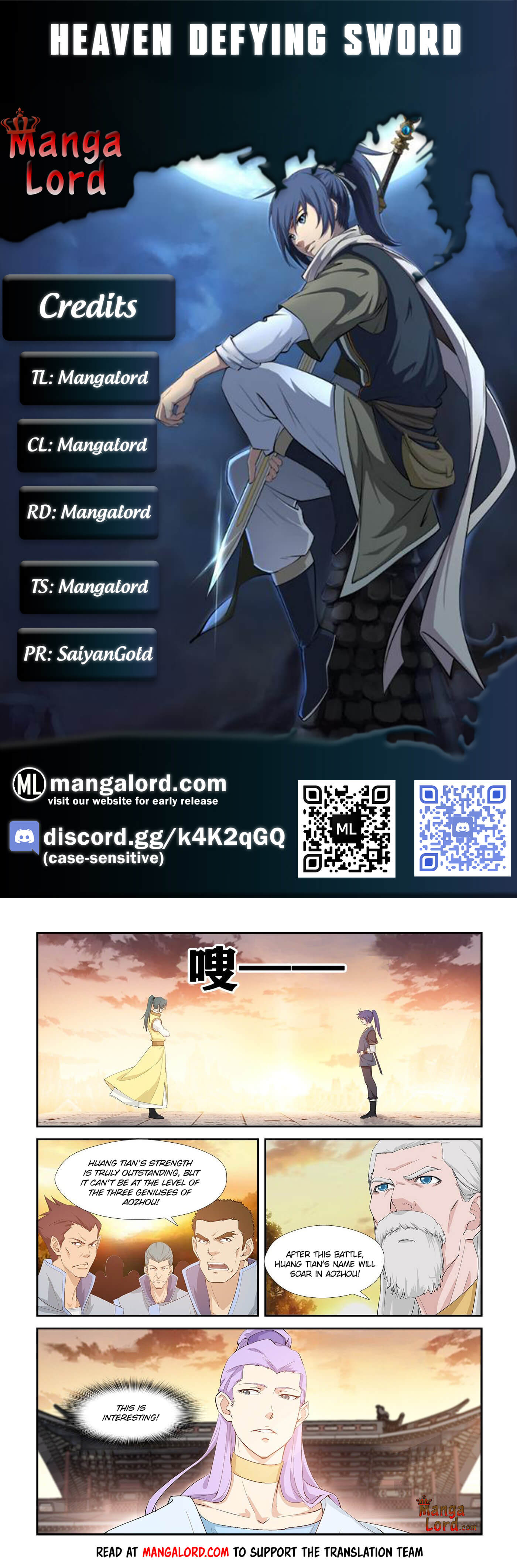 Heaven Defying Sword chapter 267 page 1