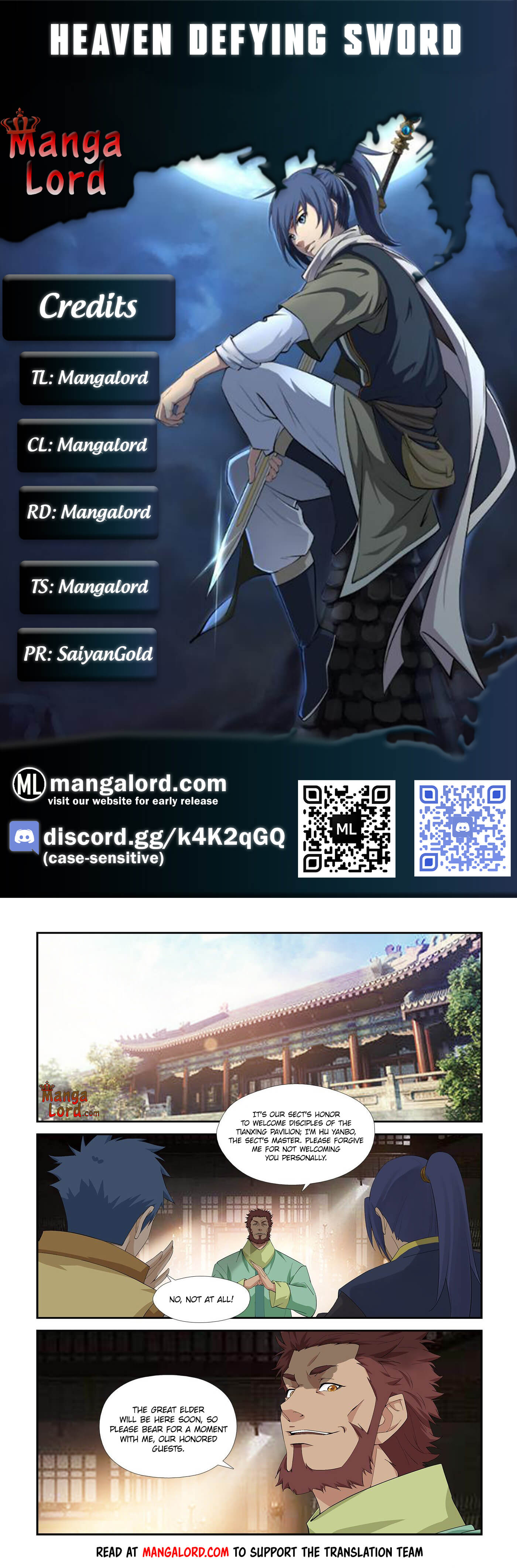 Heaven Defying Sword chapter 269 page 1