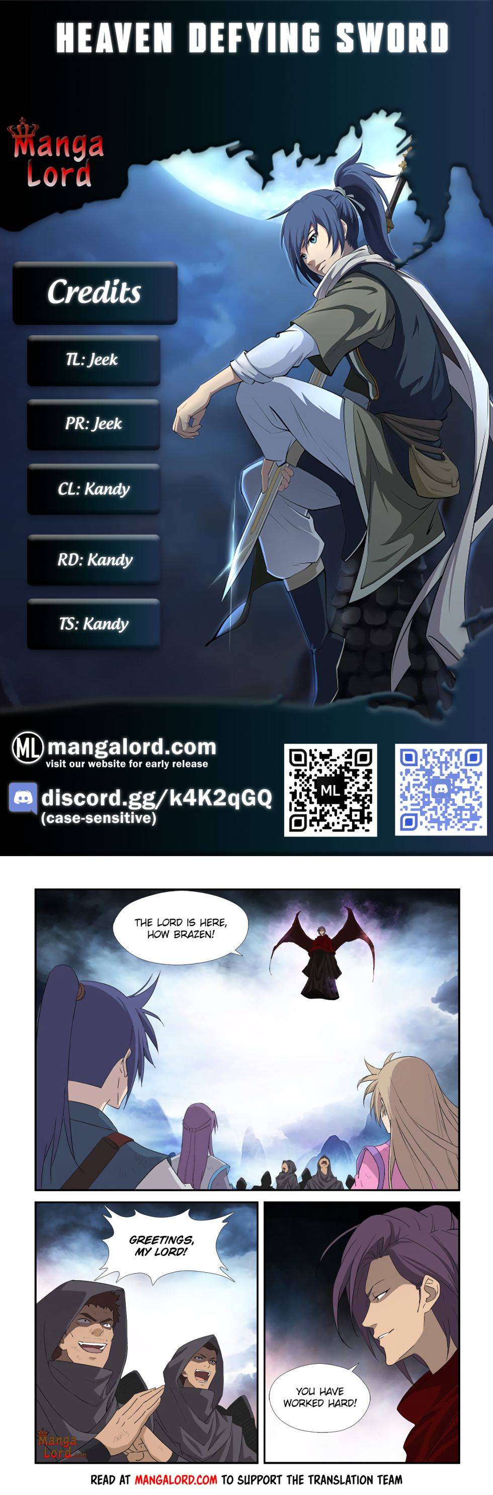 Heaven Defying Sword chapter 277 page 1