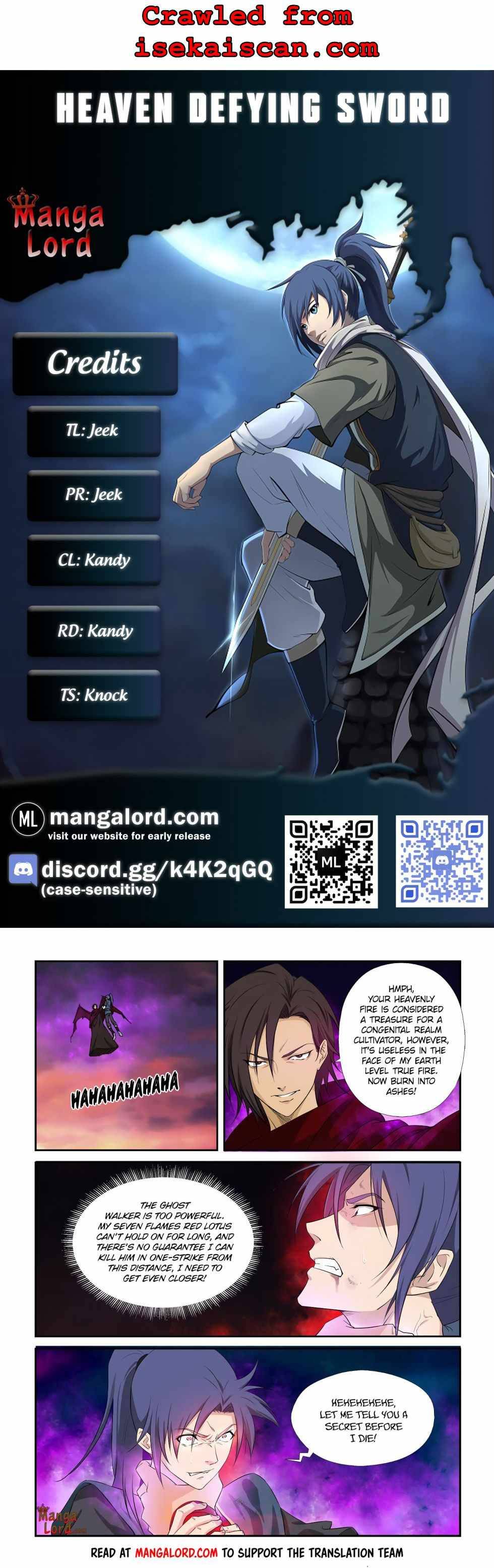 Heaven Defying Sword chapter 279 page 1