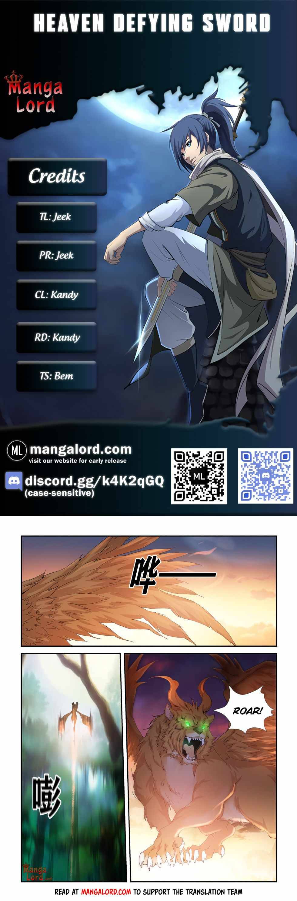 Heaven Defying Sword chapter 281 page 1