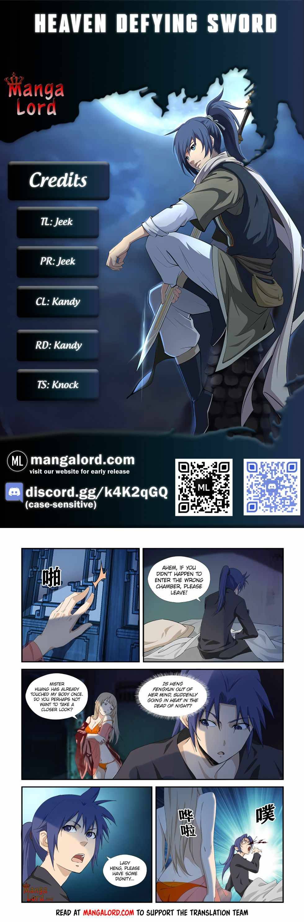 Heaven Defying Sword chapter 282 page 1