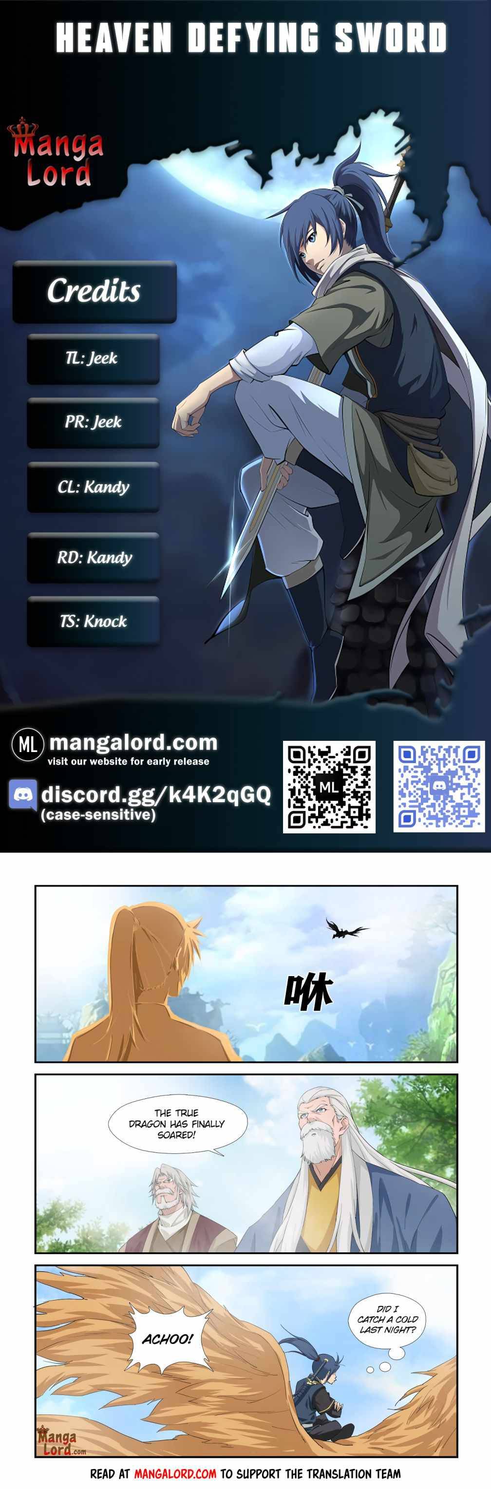 Heaven Defying Sword chapter 285 page 1