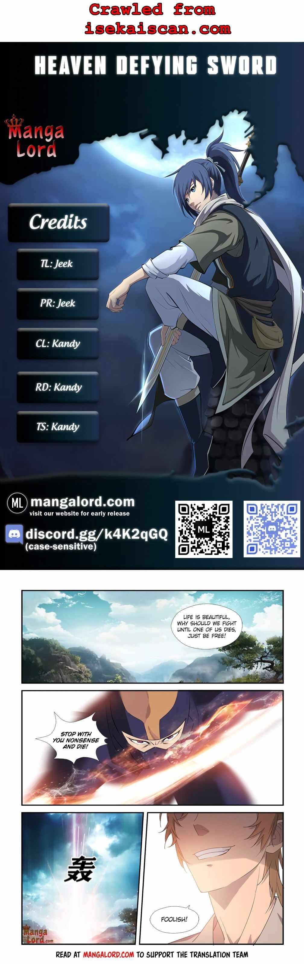 Heaven Defying Sword chapter 288 page 1
