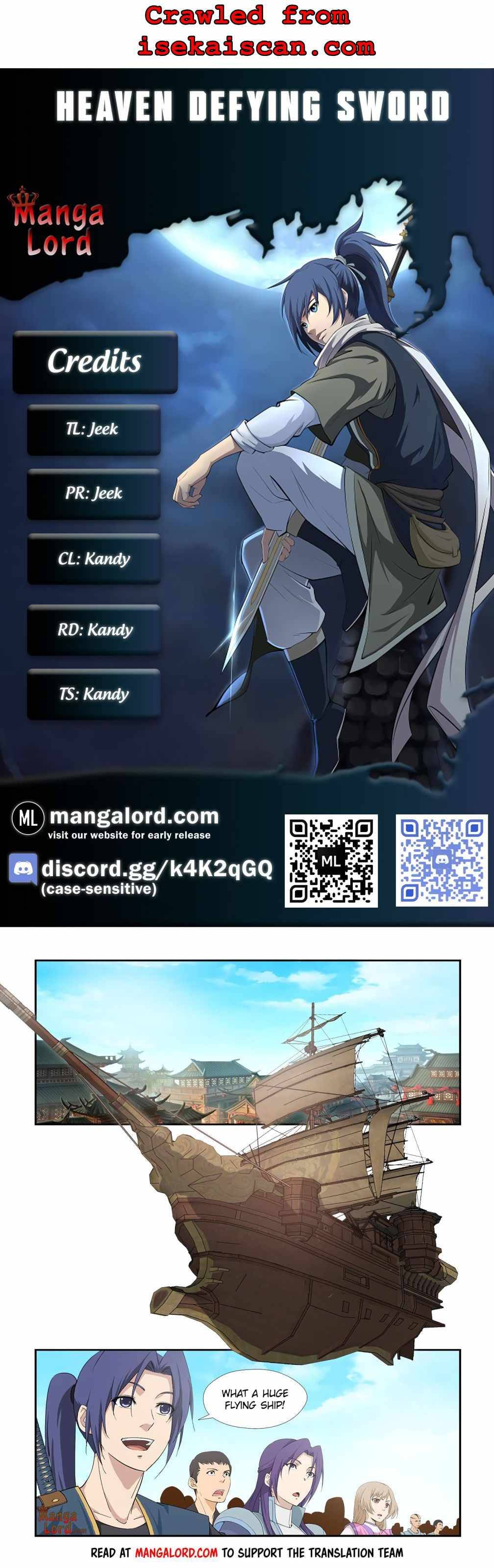 Heaven Defying Sword chapter 289 page 1