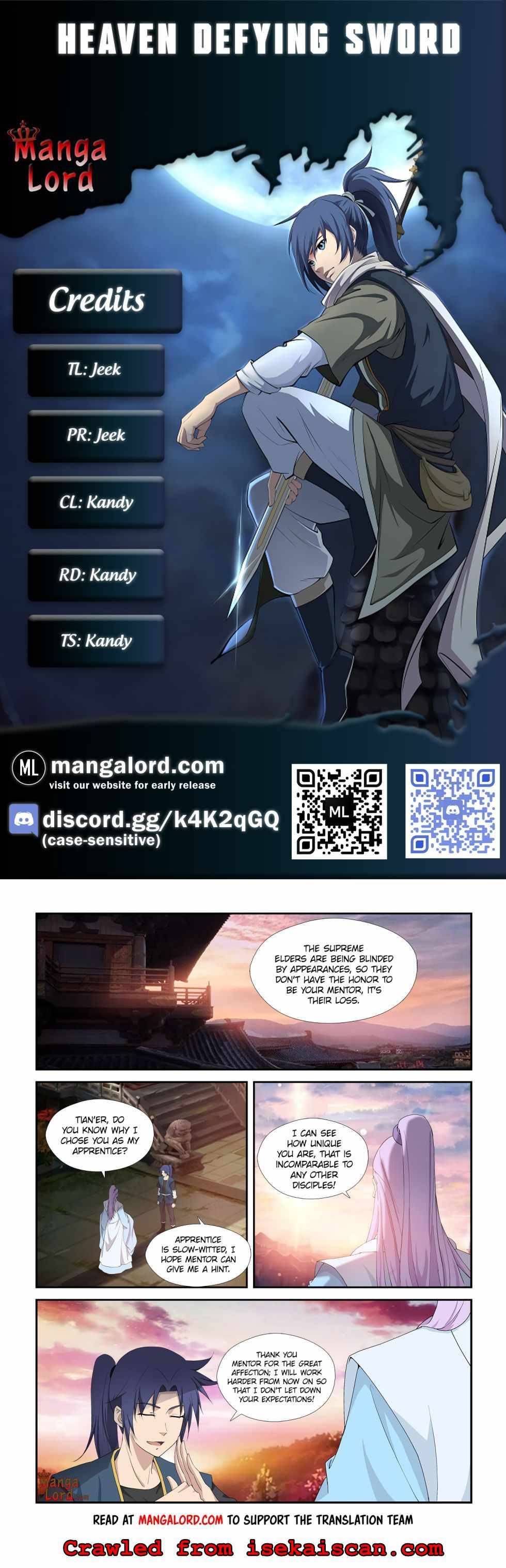 Heaven Defying Sword chapter 291 page 1