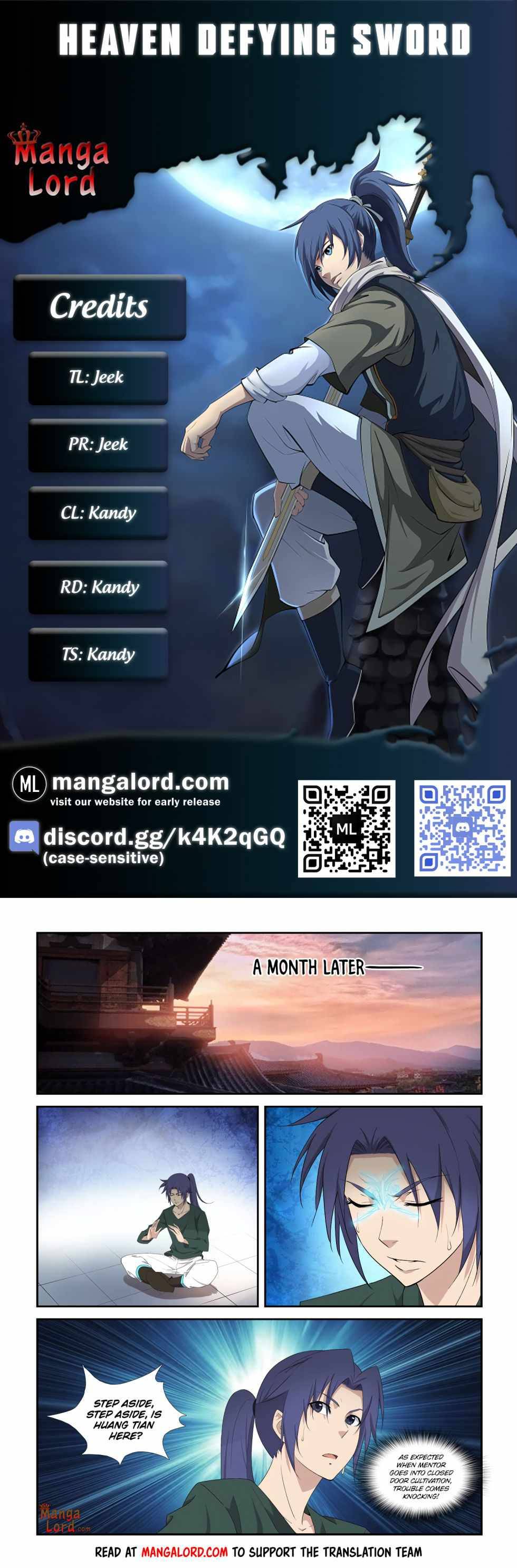 Heaven Defying Sword chapter 293 page 1