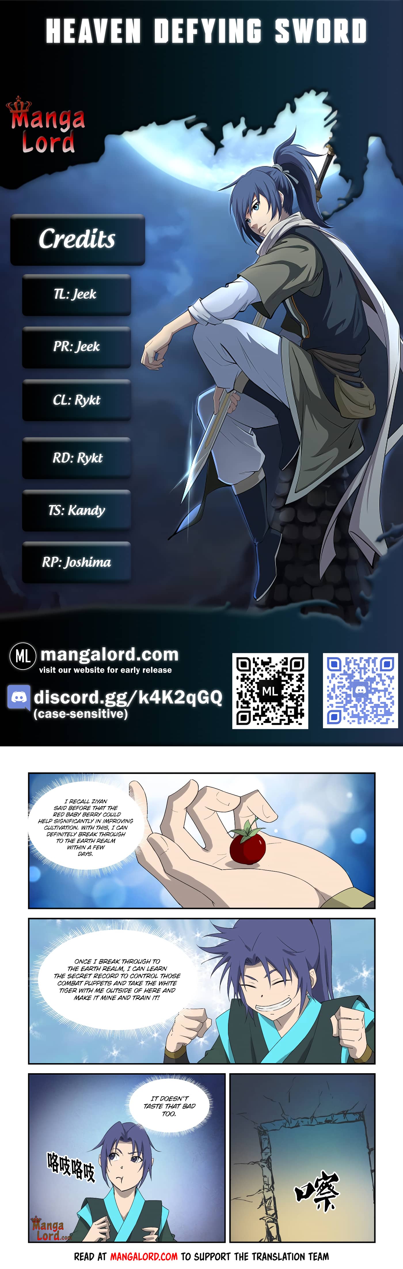 Heaven Defying Sword chapter 302 page 1