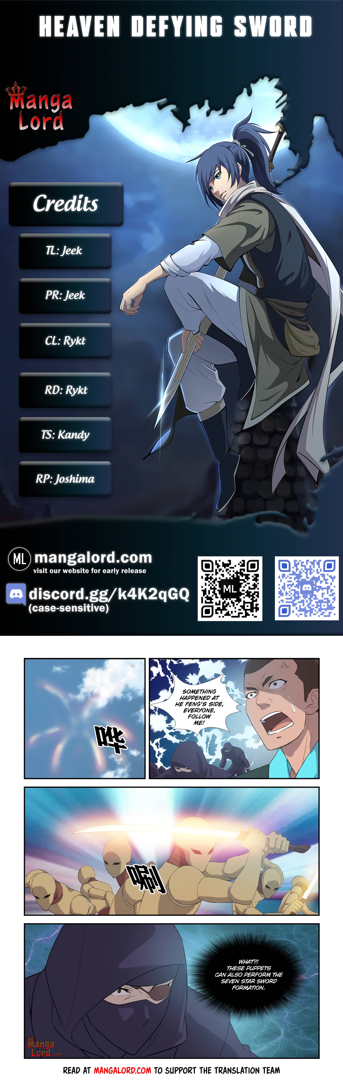 Heaven Defying Sword chapter 303 page 1