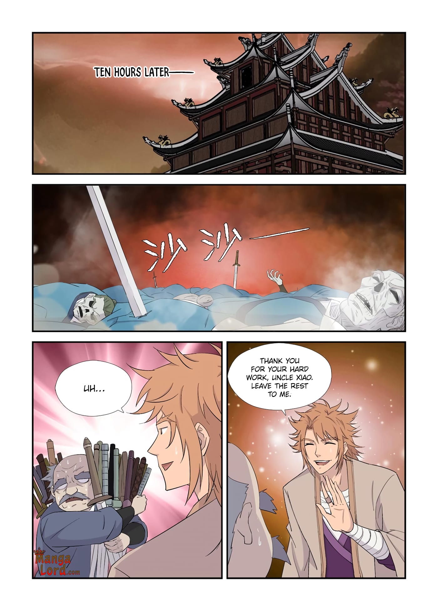 Heaven Defying Sword chapter 320 page 8