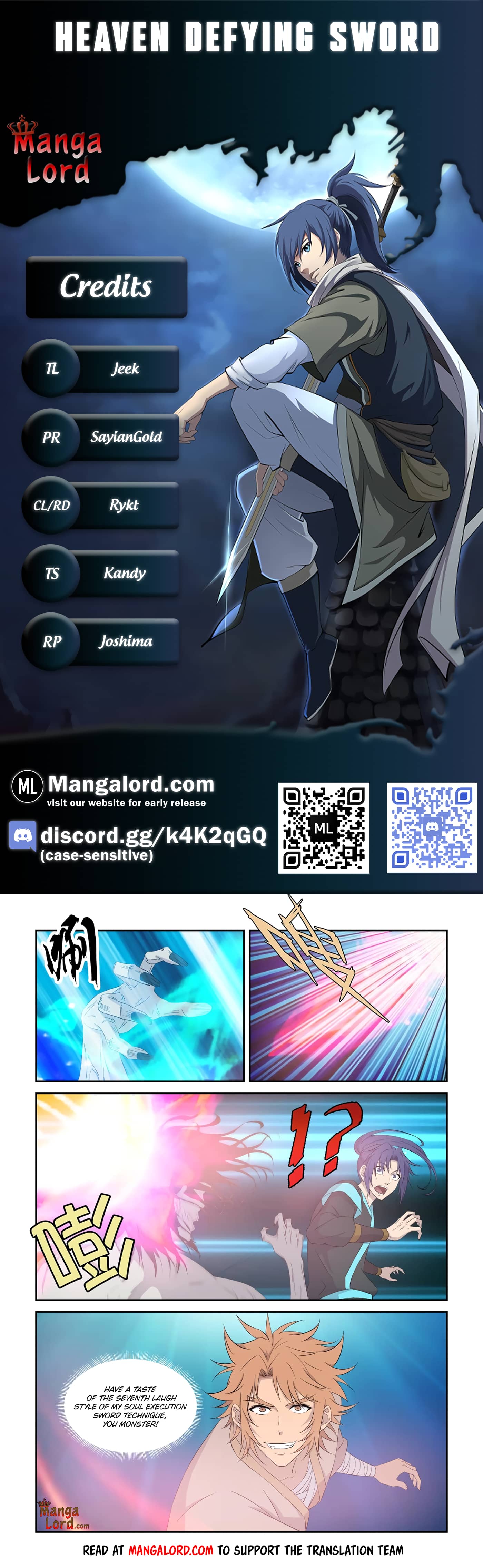 Heaven Defying Sword chapter 324 page 1