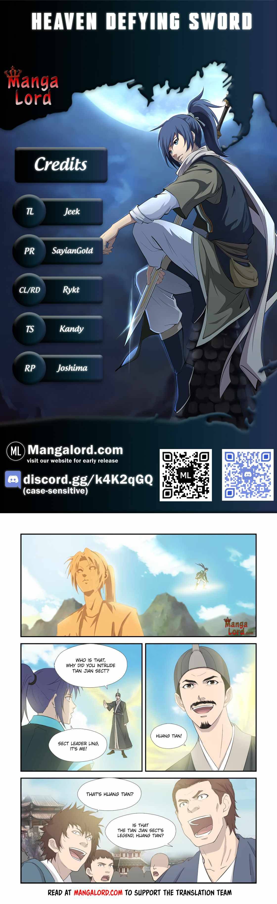 Heaven Defying Sword chapter 333 page 1