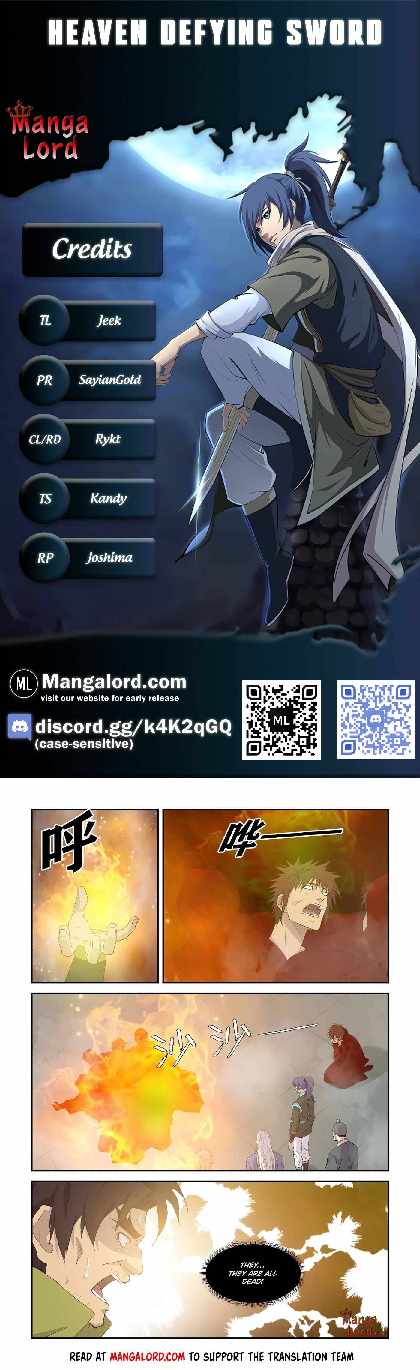 Heaven Defying Sword chapter 336 page 1