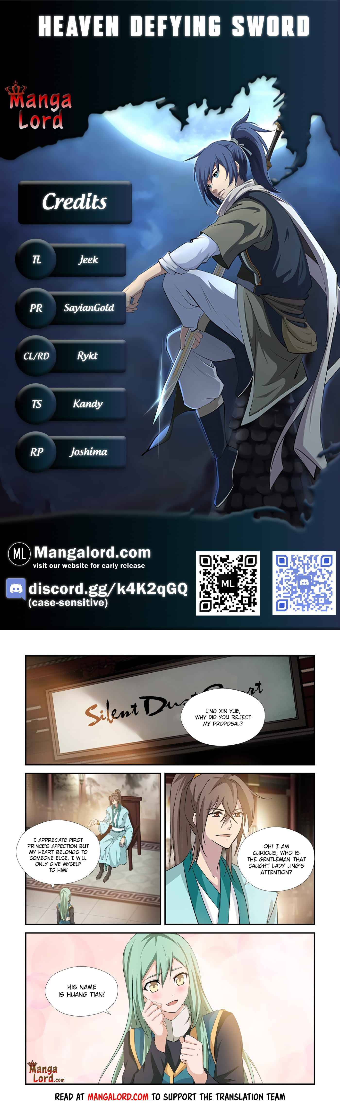 Heaven Defying Sword chapter 340 page 1