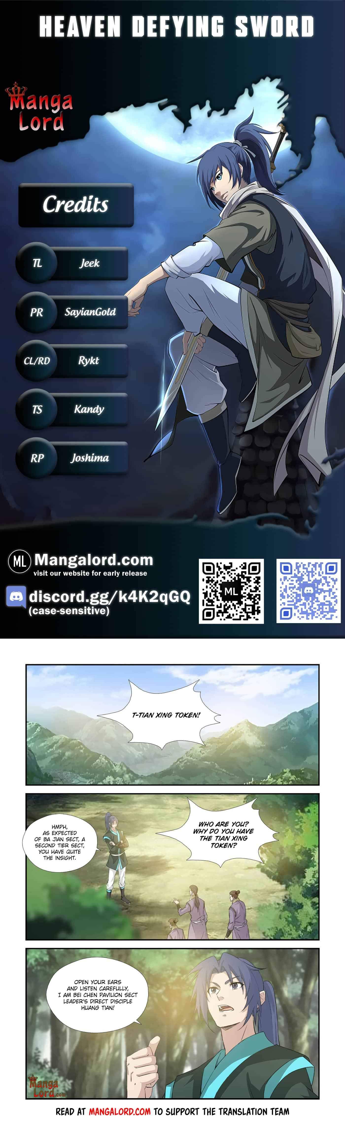 Heaven Defying Sword chapter 342 page 1