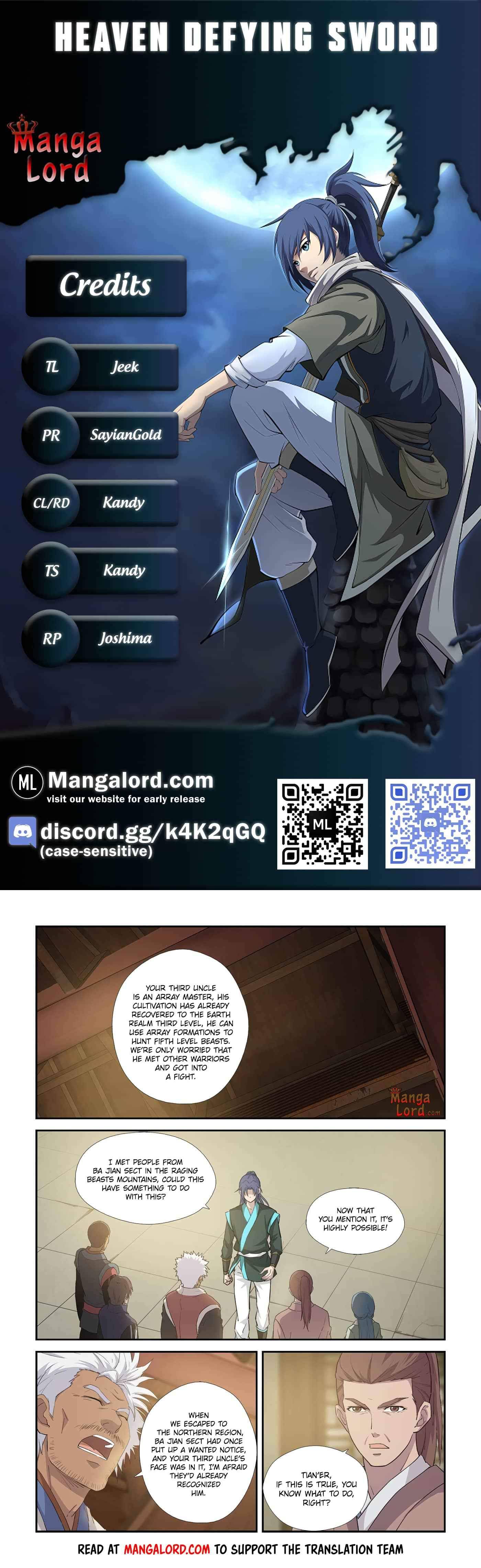 Heaven Defying Sword chapter 343 page 1