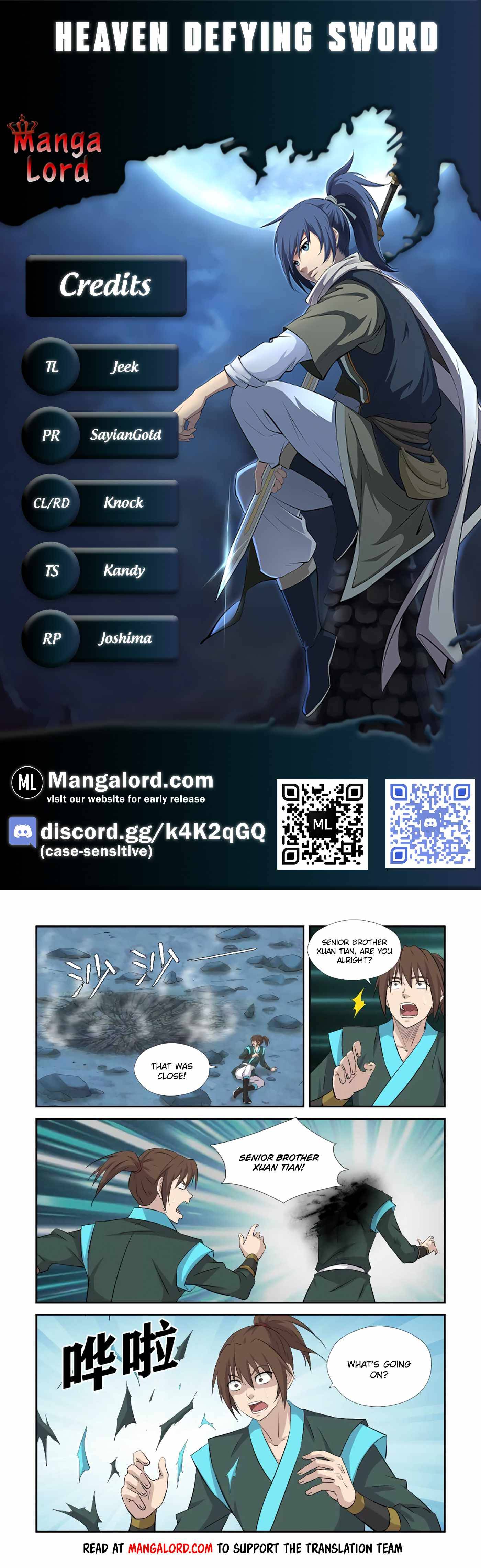 Heaven Defying Sword chapter 377 page 1