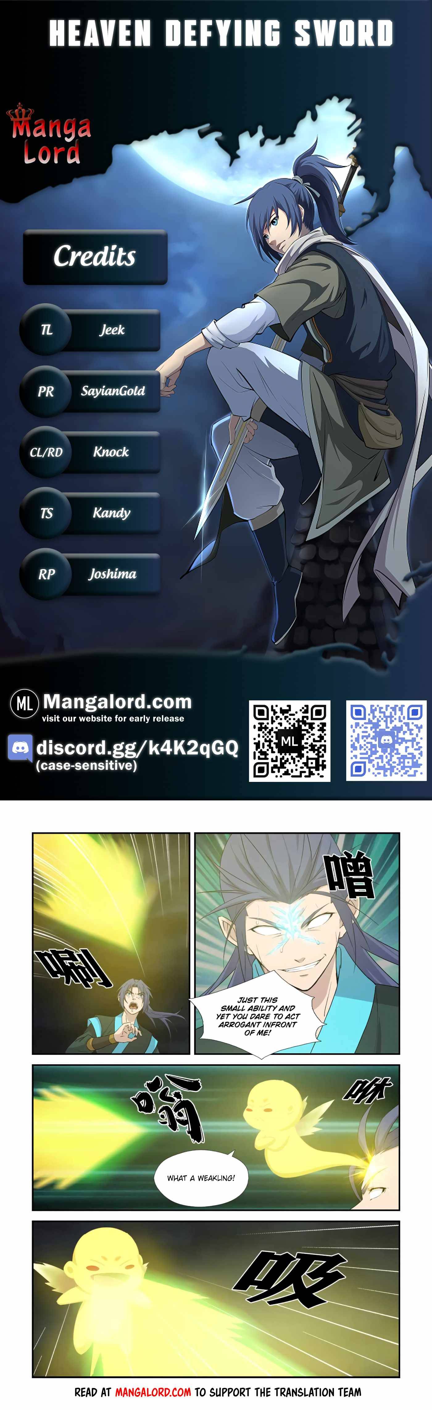 Heaven Defying Sword chapter 383 page 1