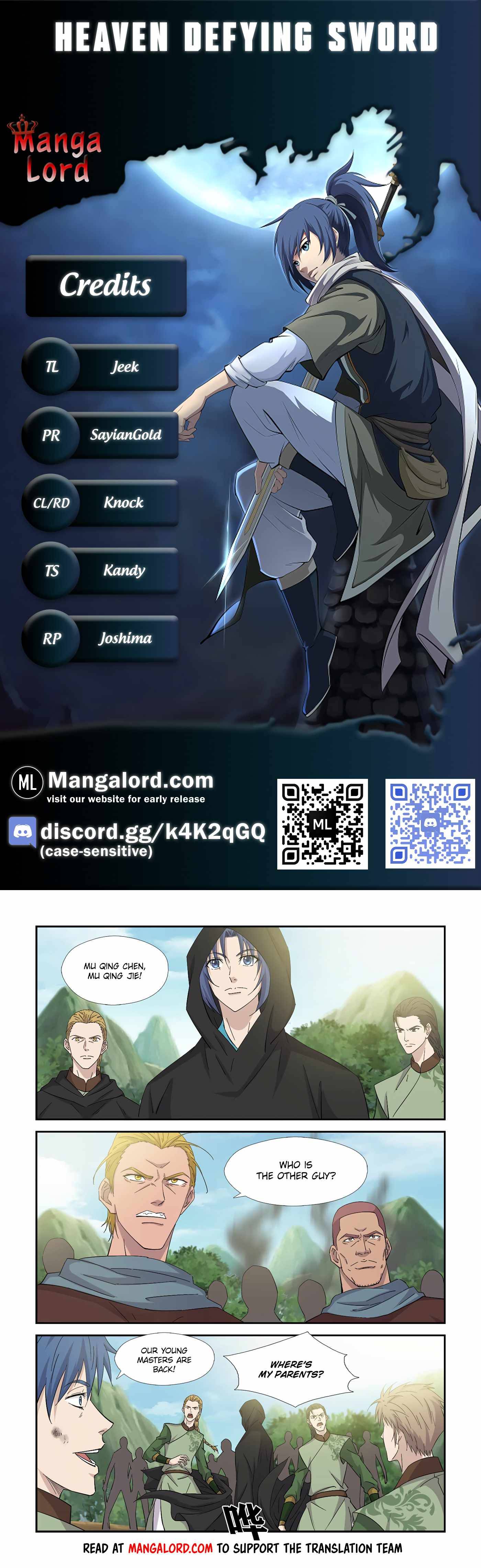 Heaven Defying Sword chapter 388 page 1