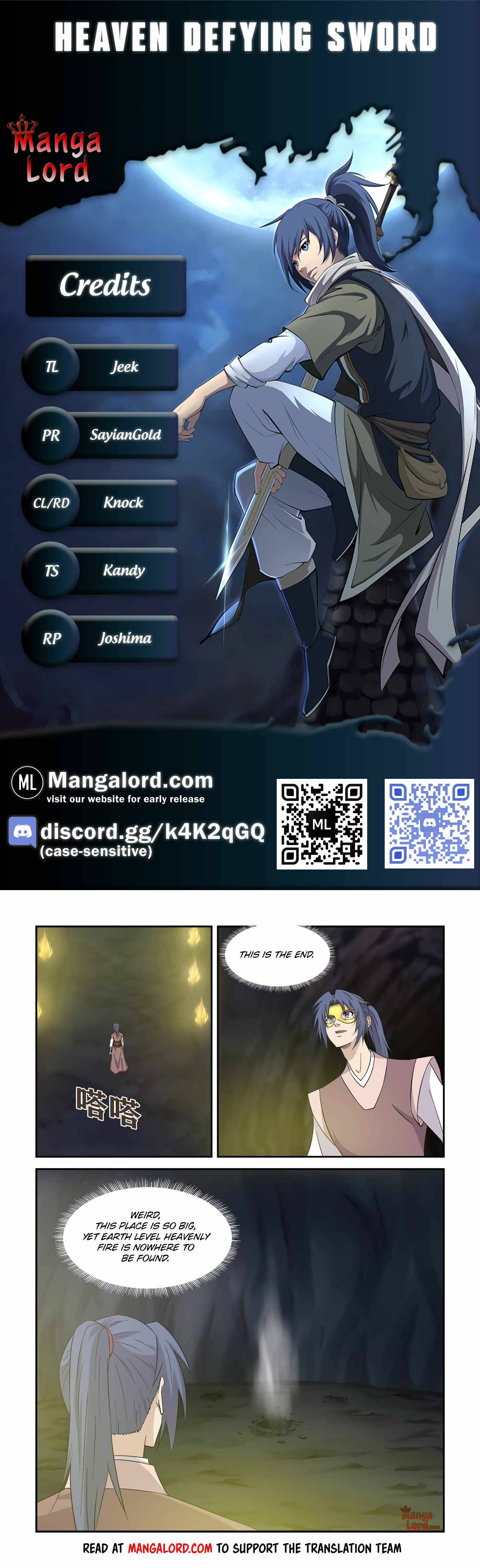 Heaven Defying Sword chapter 394 page 1