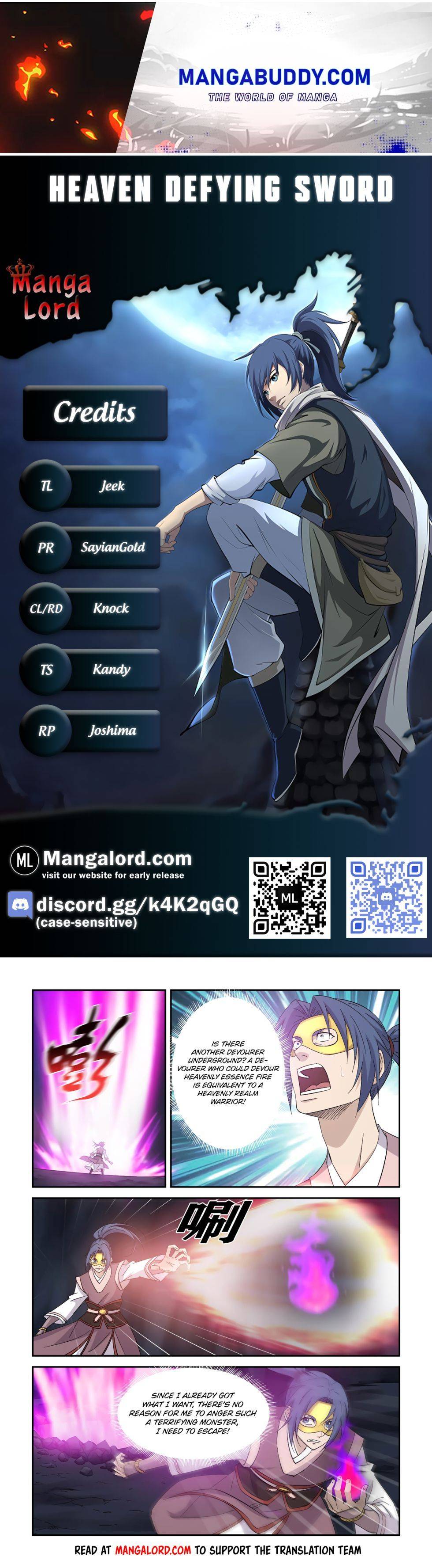 Heaven Defying Sword chapter 395 page 1
