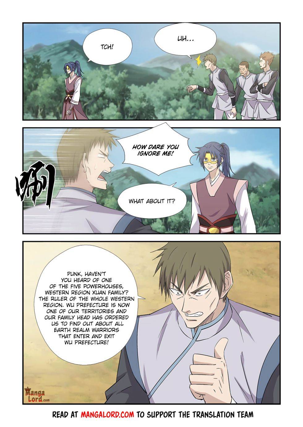 Heaven Defying Sword chapter 395 page 10