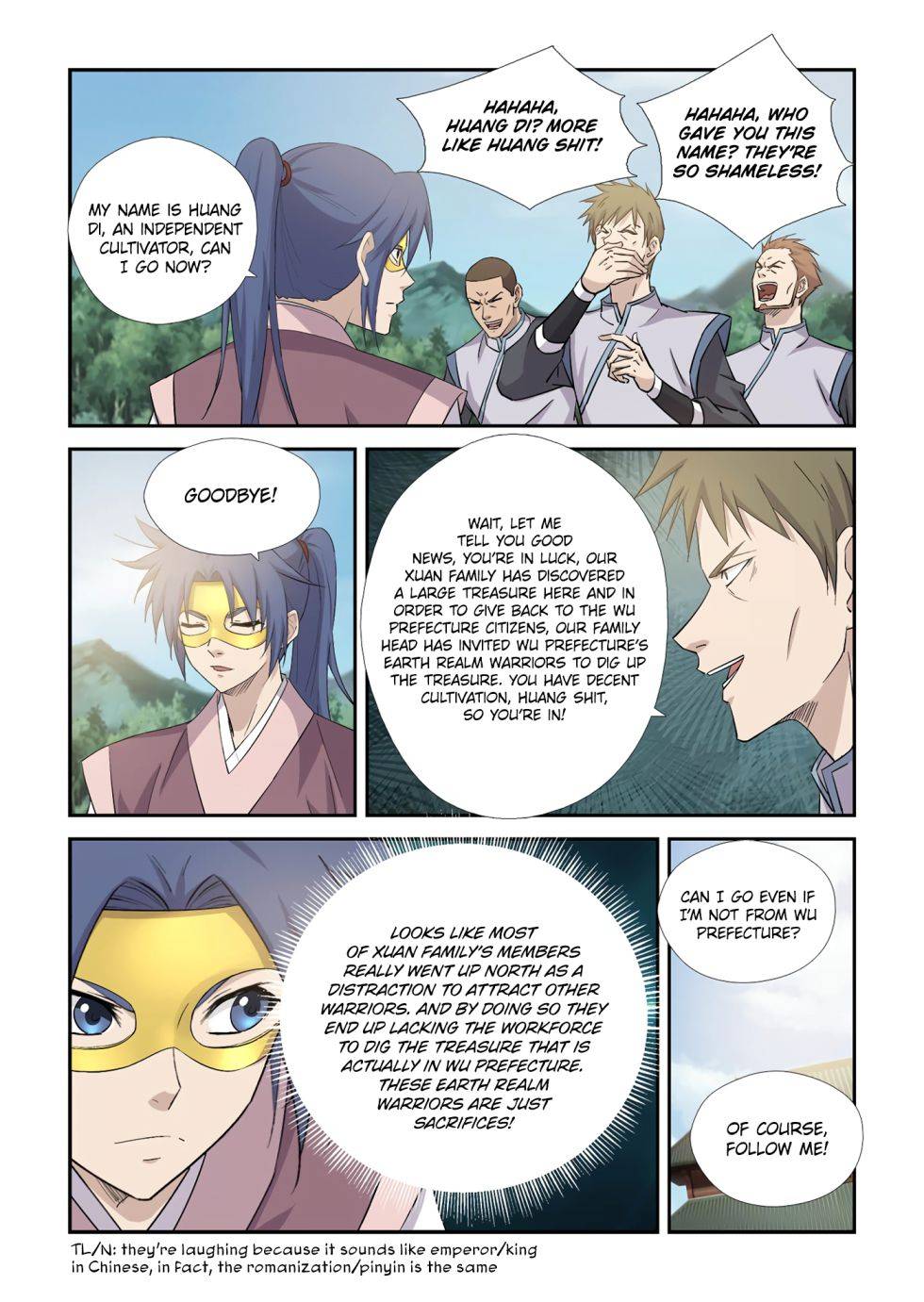 Heaven Defying Sword chapter 395 page 11