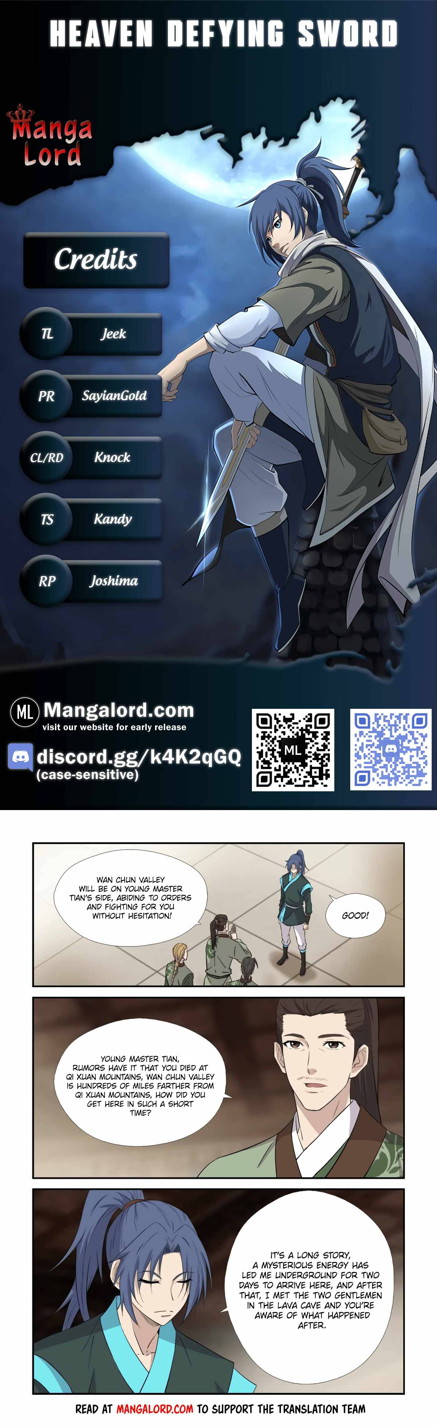 Heaven Defying Sword chapter 402 page 1