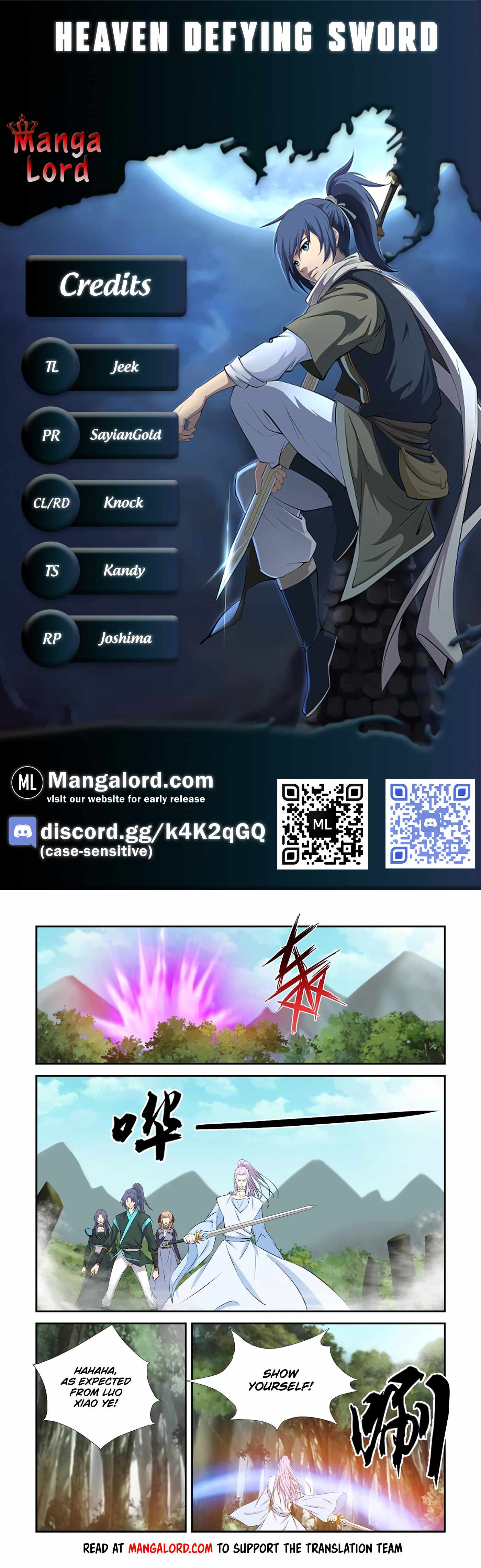 Heaven Defying Sword chapter 428 page 1