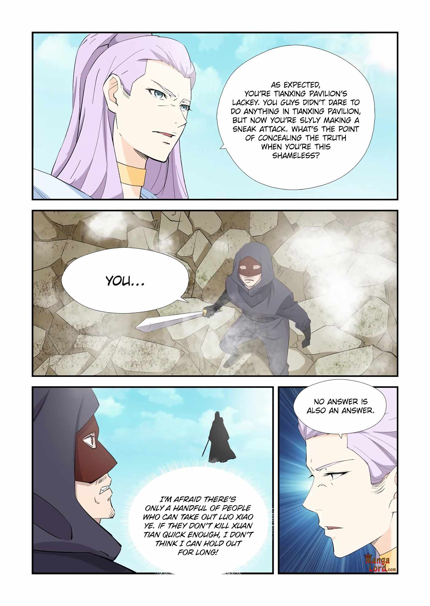 Heaven Defying Sword chapter 428 page 8