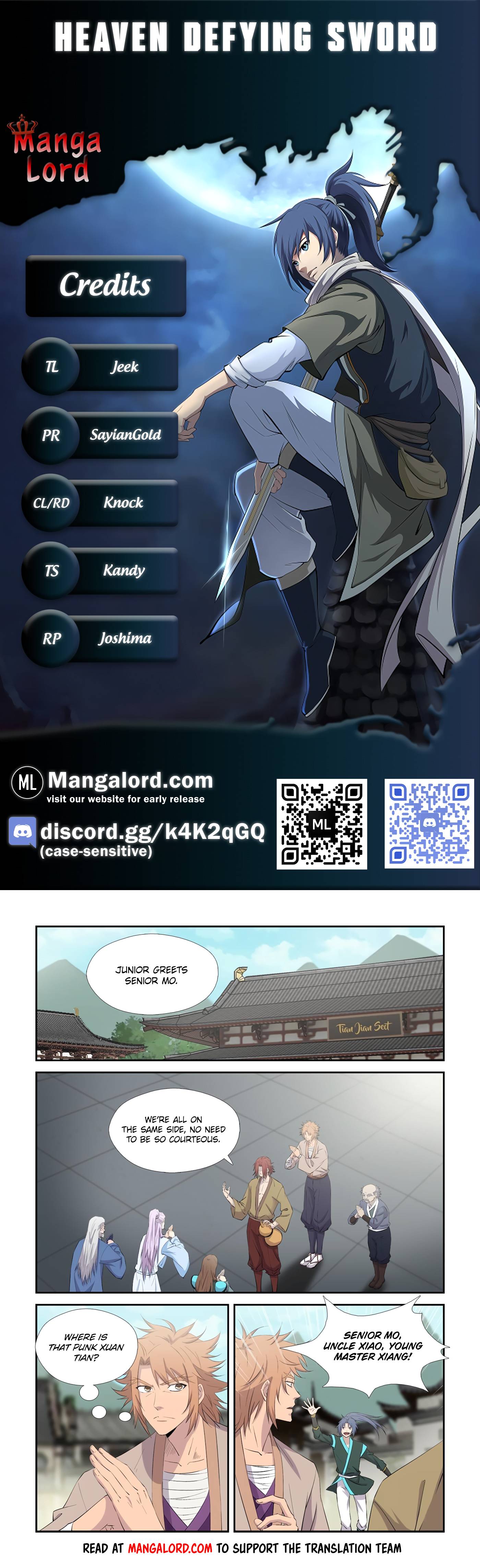 Heaven Defying Sword chapter 432 page 1