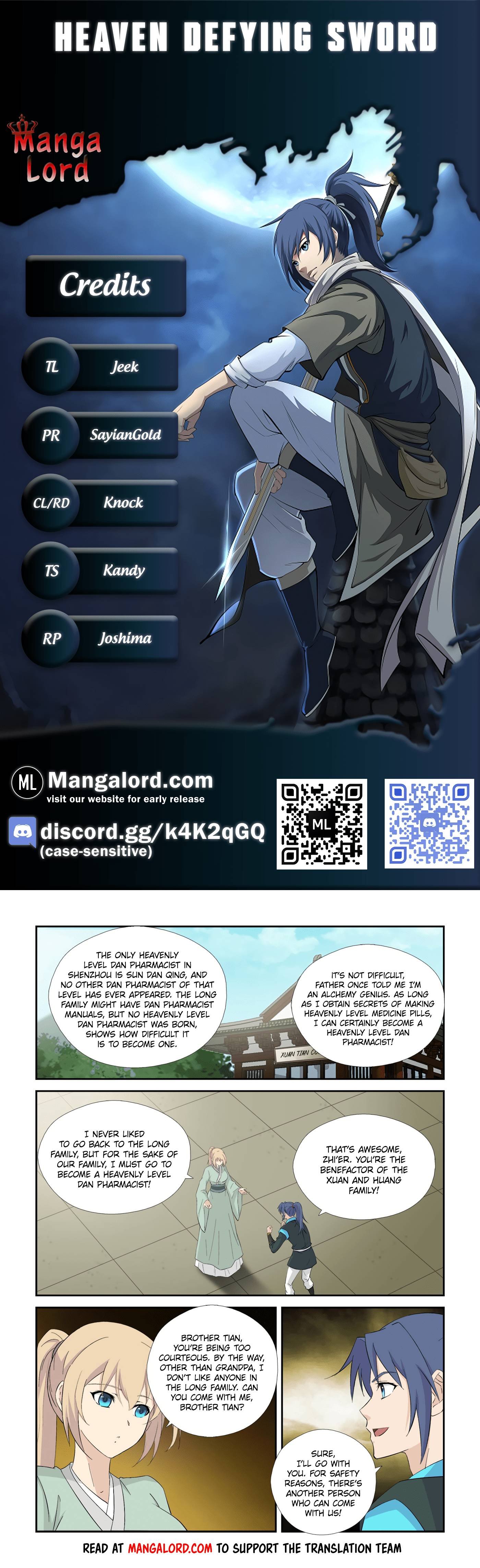 Heaven Defying Sword chapter 433 page 1