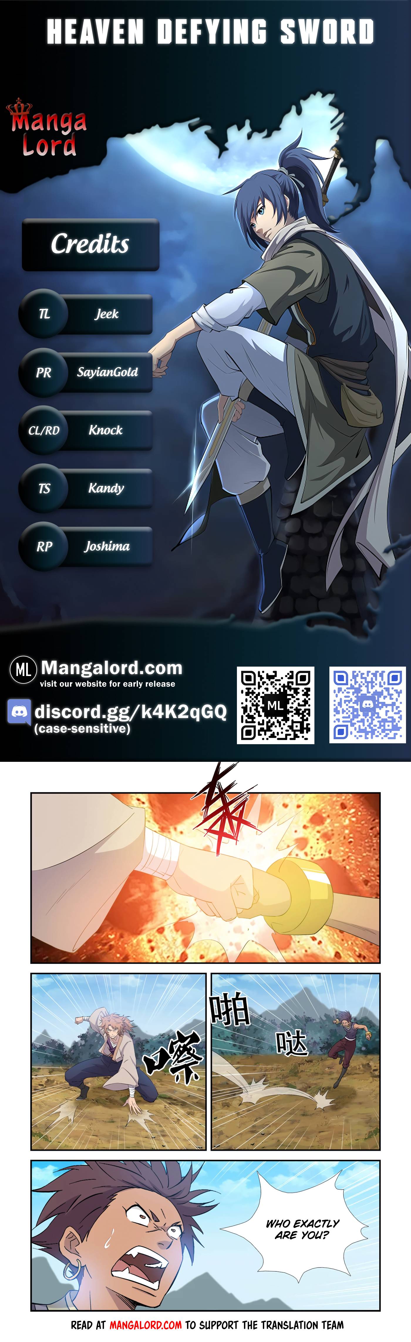 Heaven Defying Sword chapter 434 page 1