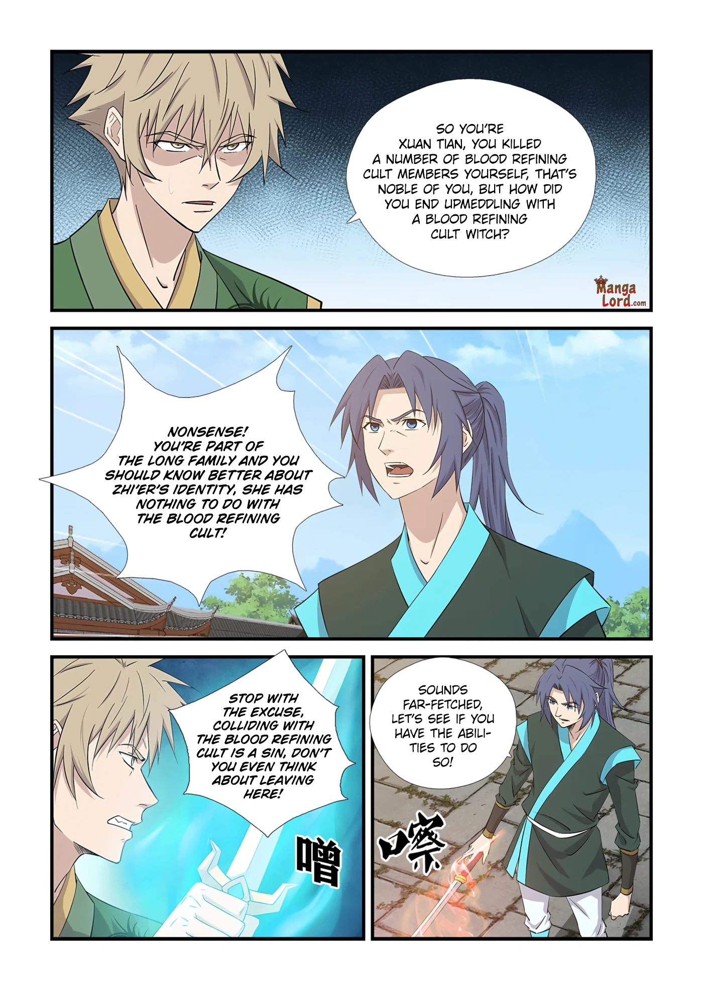 Heaven Defying Sword chapter 439 page 8