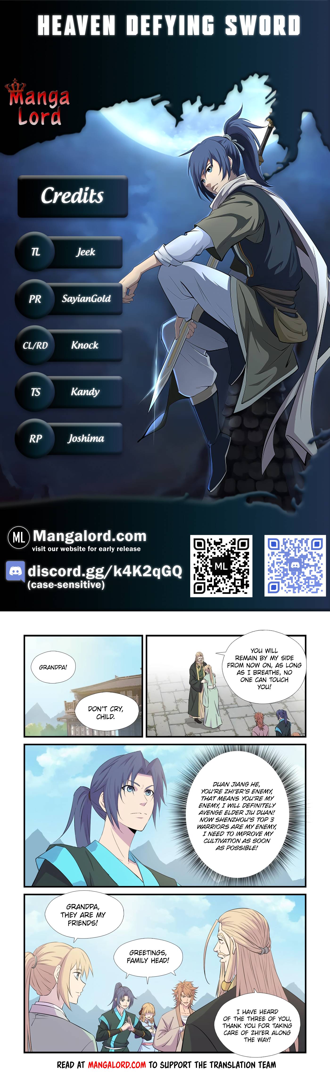 Heaven Defying Sword chapter 443 page 1