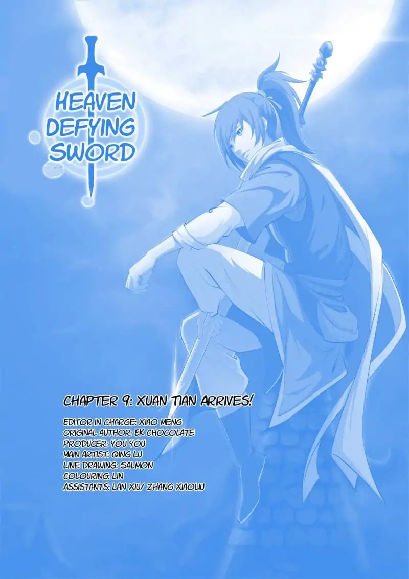 Heaven Defying Sword chapter 9 page 1