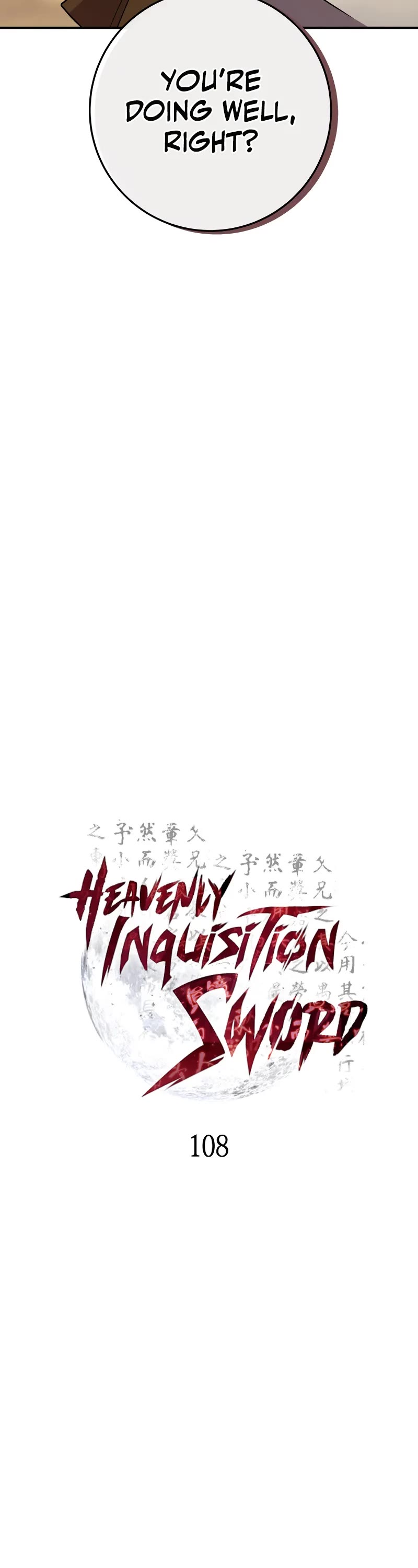Heavenly Inquisition Sword chapter 108 page 41