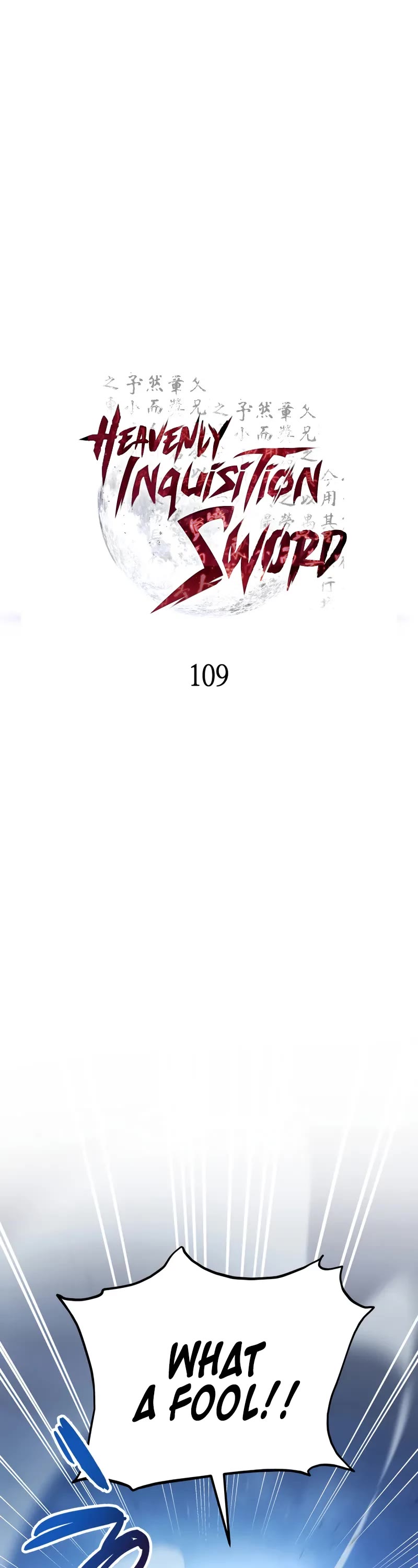 Heavenly Inquisition Sword chapter 109 page 2