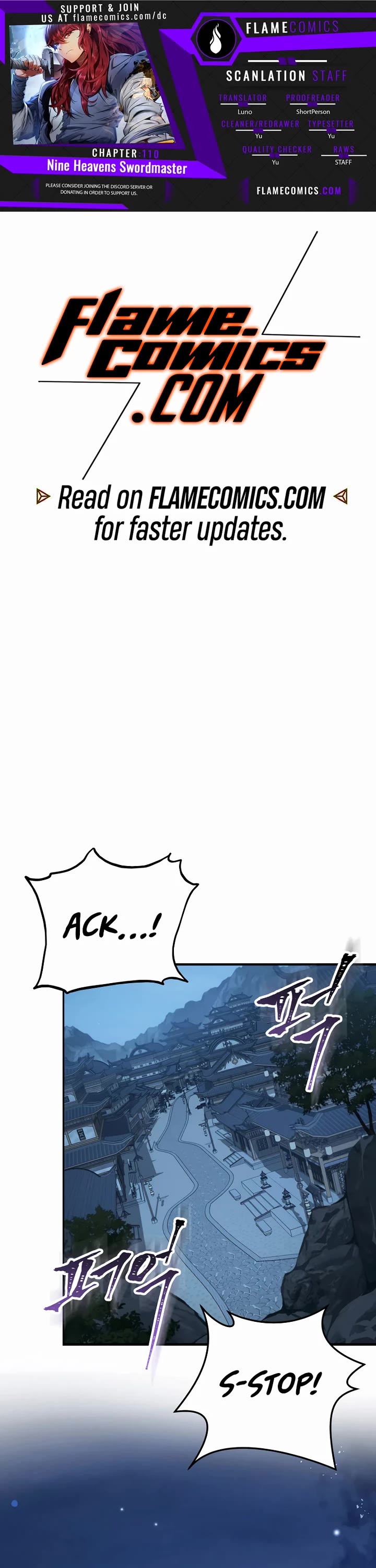 Heavenly Inquisition Sword chapter 110 page 1