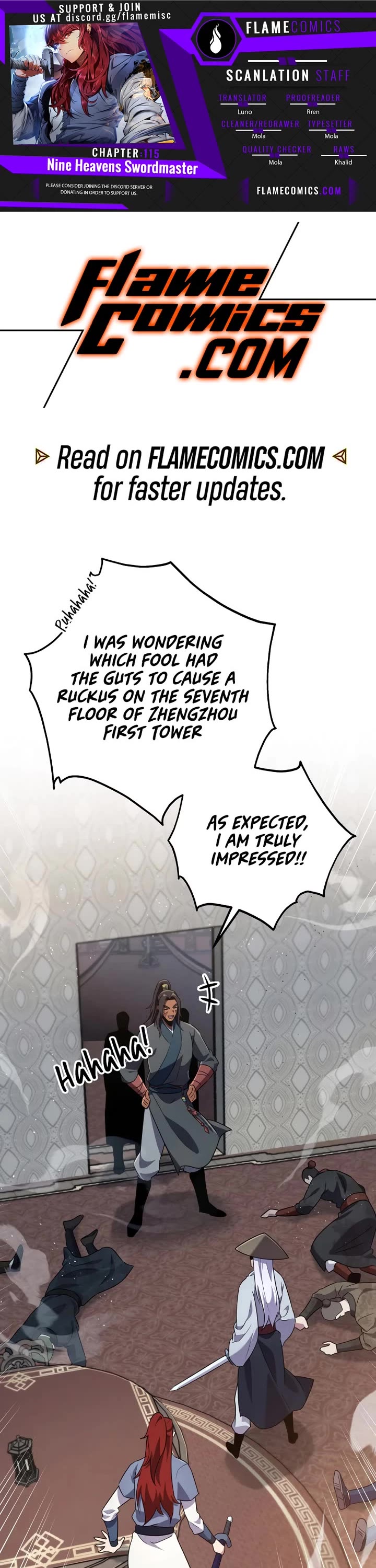 Heavenly Inquisition Sword chapter 115 page 1